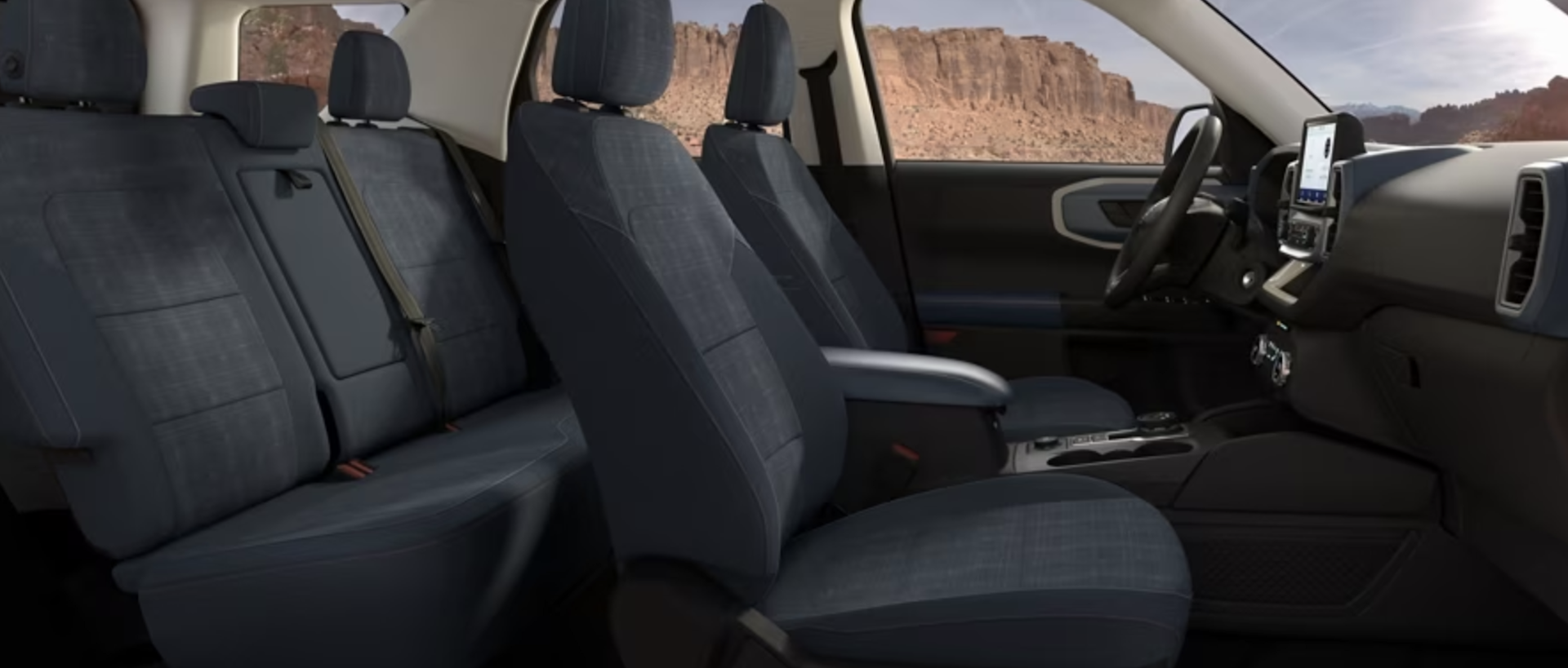 New 2024 Ford Bronco Sport Interior Features Near Me in Beeville, TX
