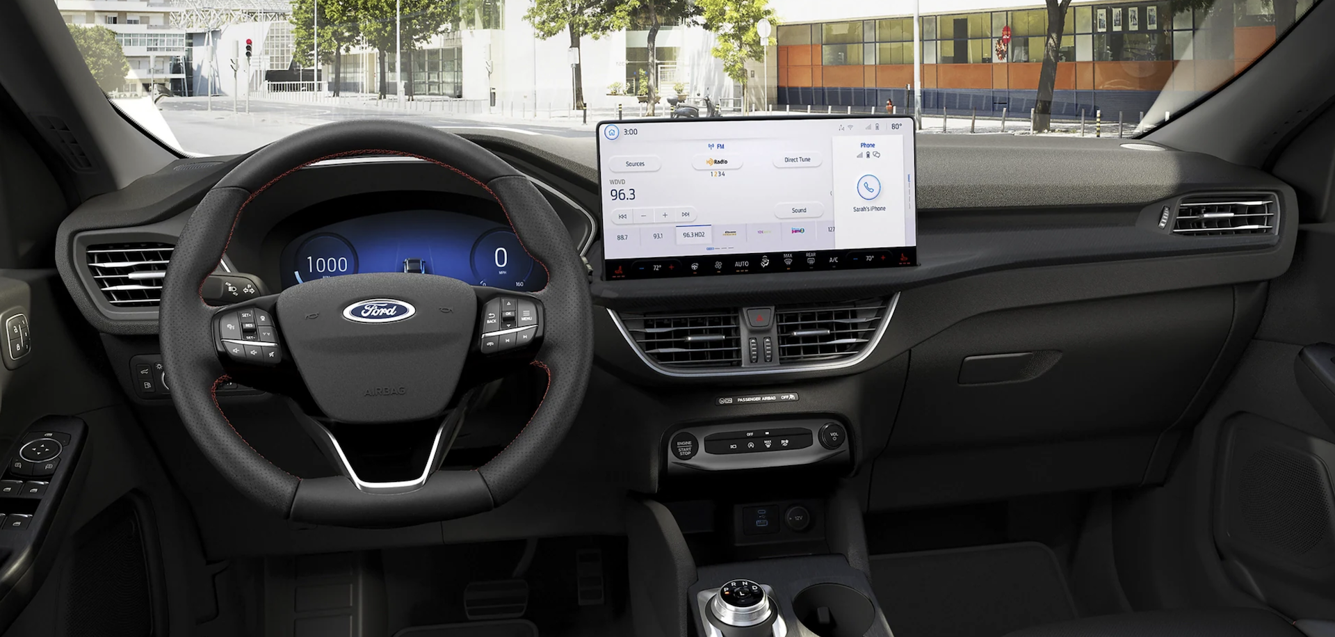 The interior dashboard of the 2025 Ford Escape for sale near Corpus Christi, TX