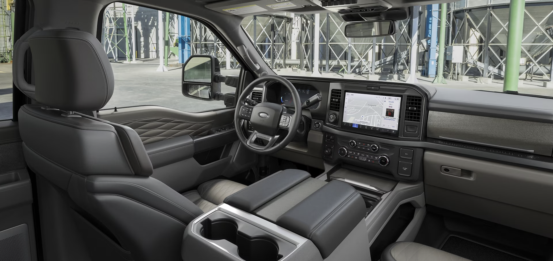 New 2025 Ford F-250 Super Duty Interior Comfort Options Near Me in Beeville, TX